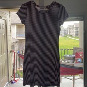 Striped T-Shirt Dress
